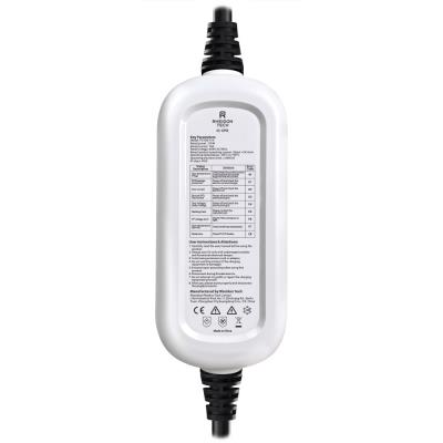 EVSE AC přenosná, třifázová nabíječka pro elektromobily, pro domácnosti, 11kW, 400V, 16A, 6m kabel s konektorem T2