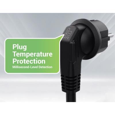 EVSE AC přenosná, třifázová nabíječka pro elektromobily, pro domácnosti, 11kW, 400V, 16A, 6m kabel s konektorem T2