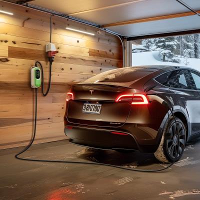 EVSE AC přenosná, třifázová nabíječka pro elektromobily, pro domácnosti, 11kW, 400V, 16A, 6m kabel s konektorem T2