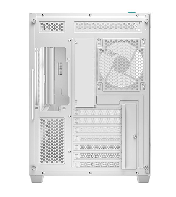 DEEPCOOL skříň CG530 4F ATX / 4x120mm ARGB fans / USB 3.0 / USB-C/ panoramatická / bílá