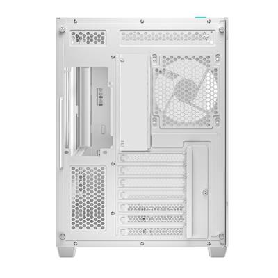 DEEPCOOL skříň CG530 4F ATX / 4x120mm ARGB fans / USB 3.0 / USB-C/ panoramatická / bílá