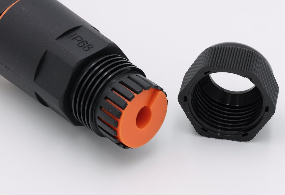 XtendLan spojka, RJ45-CAT5e/6/6A, STP, voděodolná, instalace kabeláže bez narážení kabelů