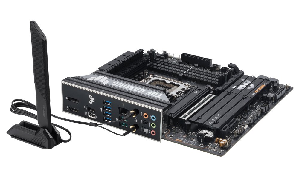 ASUS TUF GAMING B860M-PLUS WIFI / B860 / LGA1851 / DDR5 / DP / HDMI / 3x M.2 / WiFi / mATX