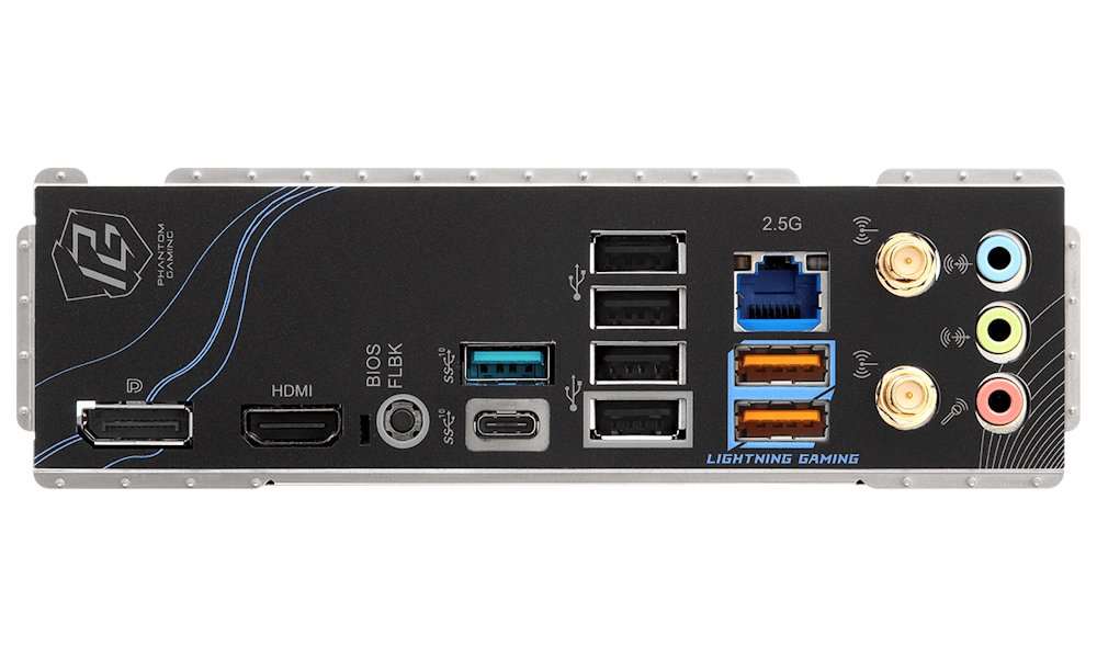 ASRock B850M Riptide WiFi / AMD B850 / AM5 / 4x DDR5 DIMM / 3x M.2 / HDMI / DP / USB-C / WiFi / mATX