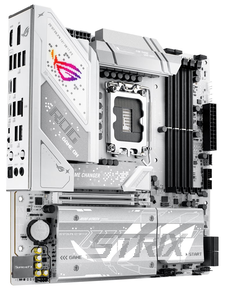 ASUS ROG STRIX B860-G GAMING WIFI / B860 / LGA1851 / DDR5 / DP / HDMI / Thunderblot / 4x M.2 / WiFi / mATX