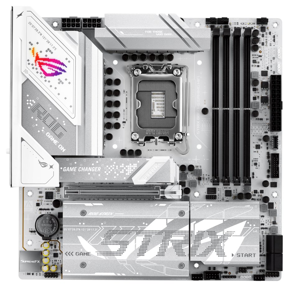 ASUS ROG STRIX B860-G GAMING WIFI / B860 / LGA1851 / DDR5 / DP / HDMI / Thunderblot / 4x M.2 / WiFi / mATX