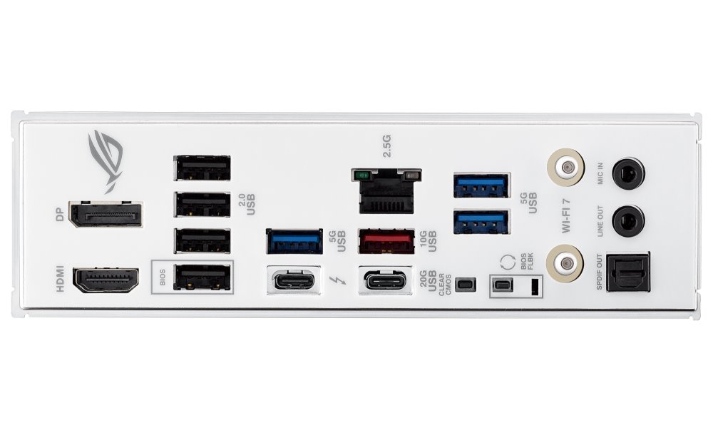 ASUS ROG STRIX B860-G GAMING WIFI / B860 / LGA1851 / DDR5 / DP / HDMI / Thunderblot / 4x M.2 / WiFi / mATX