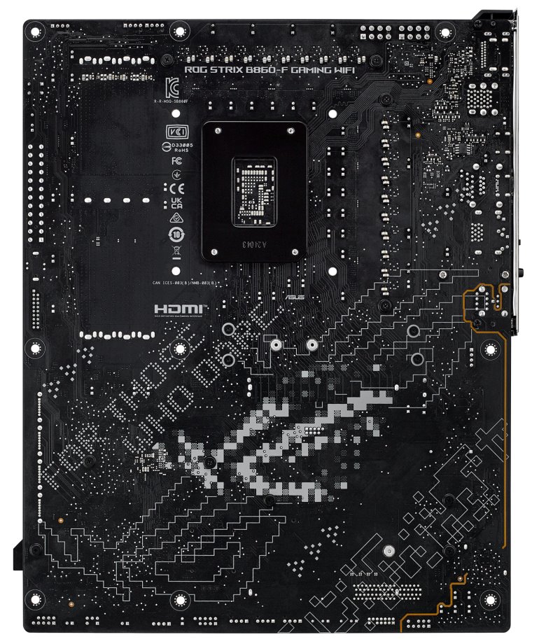 ASUS ROG STRIX B860-F GAMING WIFI / B860 / LGA1851 / DDR5 / DP/ HDMI / Thunderbolt / 4x M.2 / WiFi / ATX