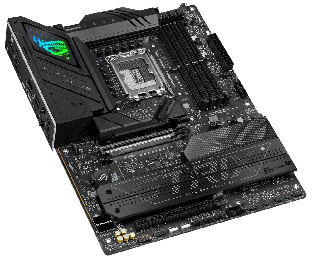 ASUS ROG STRIX B860-F GAMING WIFI / B860 / LGA1851 / DDR5 / DP/ HDMI / Thunderbolt / 4x M.2 / WiFi / ATX