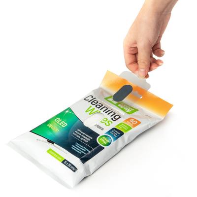 COLORWAY čistící utěrky/ na elektroniku a obrazovky/ 40ks