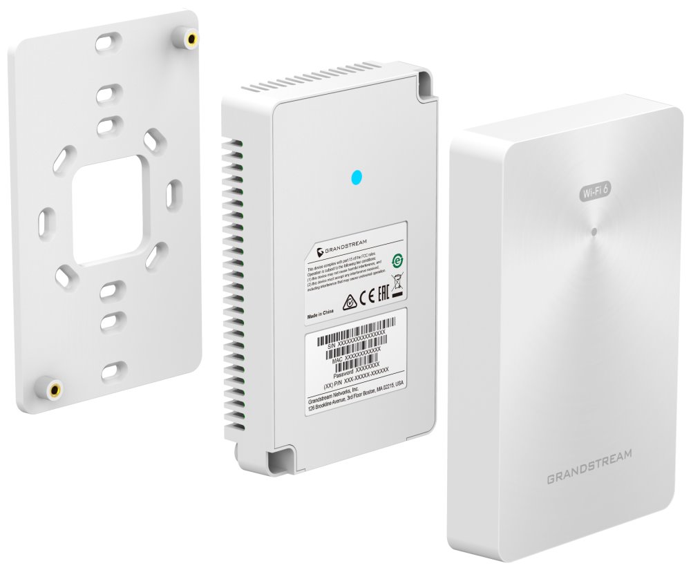 Grandstream GWN7661 přístupový bod Wi-Fi 6 AX1800 na stěnu