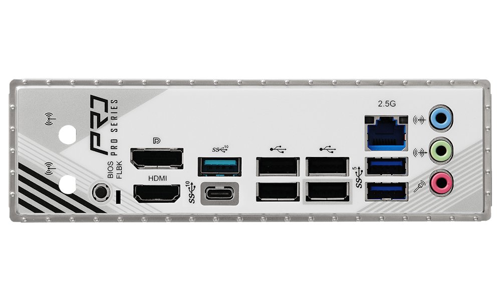 ASRock B850M Pro RS / AMD B850 / AM5 / 4x DDR5 DIMM / 3x M.2 / HDMI / DP / USB-C / mATX