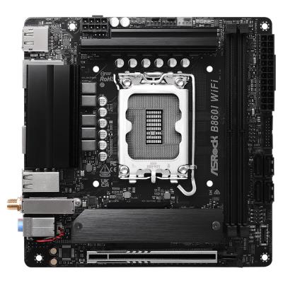 ASRock B860I WiFi/  Intel B860 / LGA1851 / 2x DDR5 / 2x M.2 / HDMI / DP / USB-C / WiFi / Mini-ITX