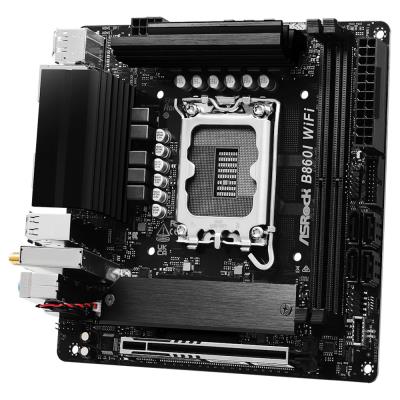 ASRock B860I WiFi/  Intel B860 / LGA1851 / 2x DDR5 / 2x M.2 / HDMI / DP / USB-C / WiFi / Mini-ITX