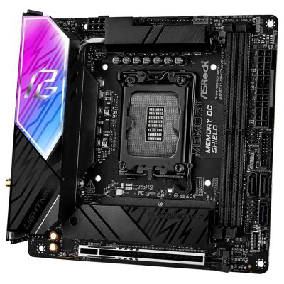 ASRock B860I Lightning WiFi / Intel B860 / LGA1851 / 2x DDR5 / 2x M.2 / HDMI / Thunderbolt 4 / WiFi / Mini-ITX