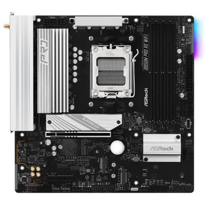 ASRock B850M Pro RS WiFi / AMD B850 / AM5 / 4x DDR5 DIMM / 3x M.2 / HDMI / DP / USB-C / WiFi / mATX