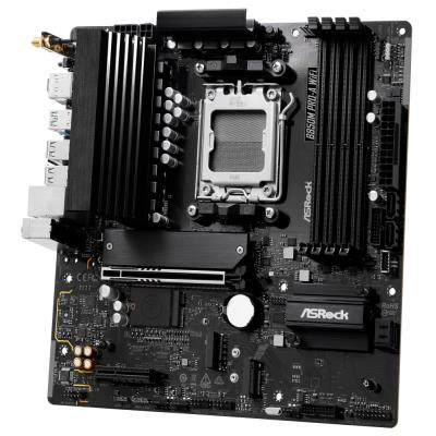ASRock B850M Pro-A WiFi / AMD B850 / AM5 / 4x DDR5 DIMM / 3x M.2 / HDMI / DP / USB-C / WiFi / mATX