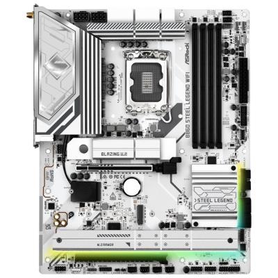 ASRock B860 Steel Legend WiFi / Intel B860 / LGA1851 / 4x DDR5 / 4x M.2 / HDMI / DP / Thunderbolt 4 / WiFi / ATX