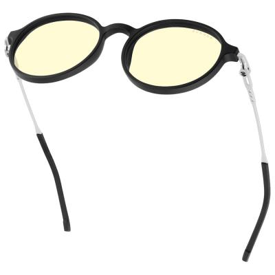 GUNNAR kancelářske/herní brýle LOOP ONYX/MERCURY  * jantarová  skla  * BLF 65 * GUNNAR focus