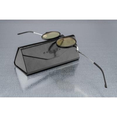 GUNNAR kancelářske/herní brýle LOOP ONYX/MERCURY  * jantarová  skla  * BLF 65 * GUNNAR focus