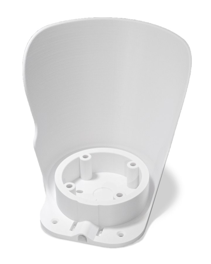 XtendLan Držák s krytem pro kameru UniFi G5 Turret Ultra a UniFi G6 Turret, plast odolný UV záření, venk. použití, bílý