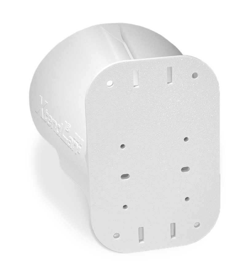 XtendLan Držák s krytem pro kameru UniFi G5 Turret Ultra a UniFi G6 Turret, plast odolný UV záření, venk. použití, bílý