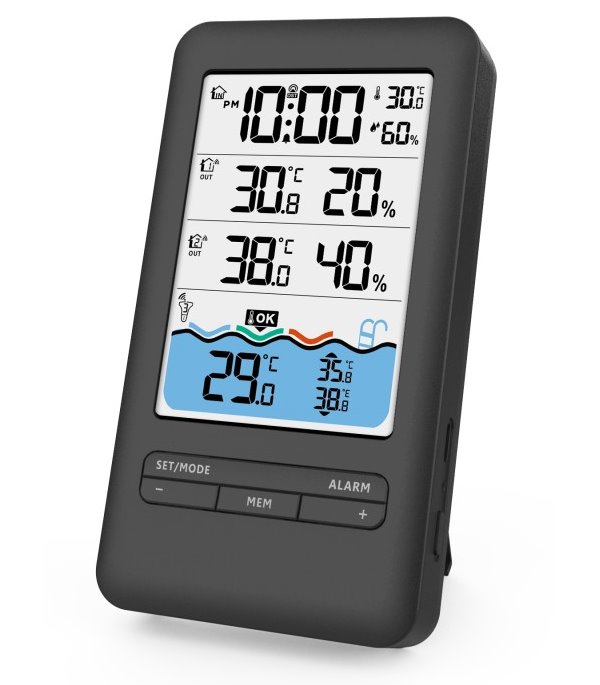 IMMAX NEO LITE SMART teplotní čidlo do bazénu + 2x vnitřní čidlo teploty a vlhkosti, TUYA