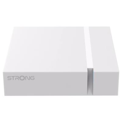 STRONG android box LEAP-S3+V2/ 4K UHD/ H.265/HEVC/ NETFLIX/ O2 TV/ HBO Max/ HDMI/ USB/ LAN/ Wi-Fi/ Android TV 11/ bílý