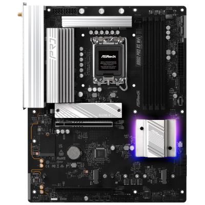 ASRock B860 Pro RS WiFi / Intel B860 / LGA1851 / 4x DDR5 / 3x M.2 / HDMI / DP / USB-C / WiFi / ATX