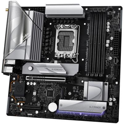 ASRock B860M LiveMixer WiFi / Intel B860 / LGA1851 / 4x DDR5 / 3x M.2 / HDMI / Thunderbolt 4 / WiFi / mATX