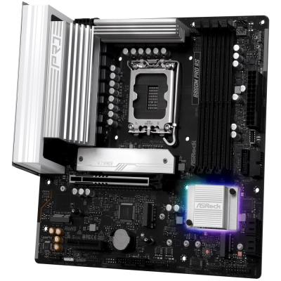 ASRock B860M Pro RS / Intel B860 / LGA1851 / 4x DDR5 / 3x M.2 / HDMI / DP / USB-C / mATX
