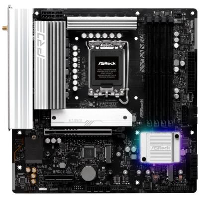 ASRock B860M Pro RS WiFi / Intel B860 / LGA1851 / 4x DDR5 / 3x M.2 / HDMI / DP / USB-C / WiFi / mATX