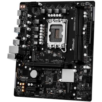 ASRock B860M-H2 / Intel B860 / LGA1851 / 2x DDR5 / 2x M.2 / HDMI / DP / USB-C / mATX