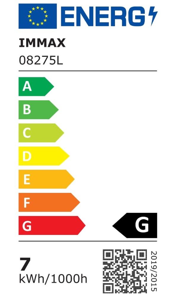 IMMAX GOAL designové nástěnné LED svítidlo, 2 vypínače, 6W, bílé