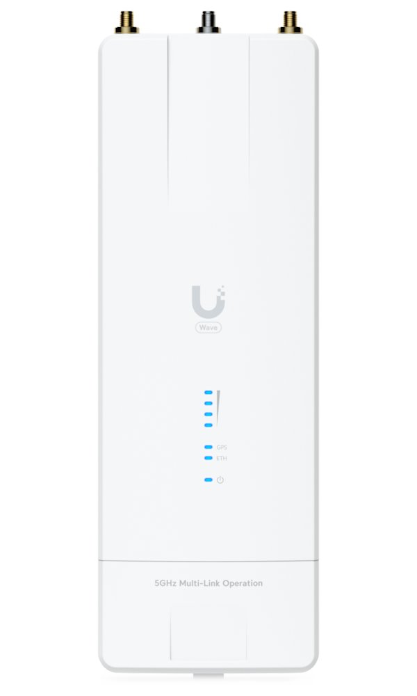 Ubiquiti UISP Wave MLO5 - 5GHz rádio pro PtP spoje, MLO, 4096QAM, SFP+ port, propustnost 5+ Gbps