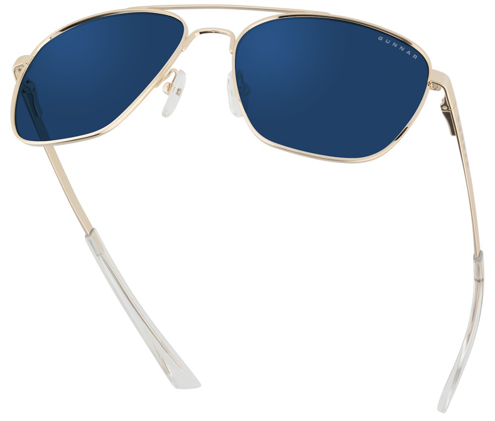 GUNNAR kancelářske/herní brýle  MUSTANG GOLD sluneční skla NEUTRAL BLF 90 GUNNAR focus