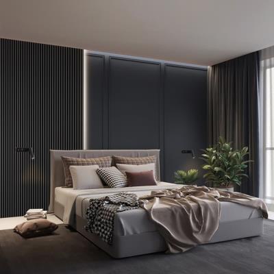 IMMAX GOAL designové nástěnné LED svítidlo, vypínač, USB, 3W, černé