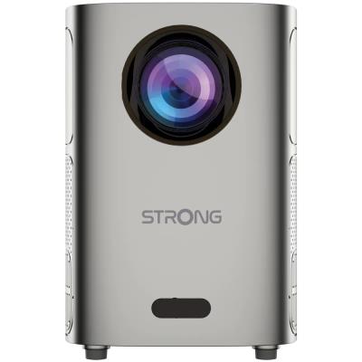 STRONG projektor Q1/ LCD/ HD (1280x720)/ 180 ANSI lm/ USB 2.0/ HDMI/ BT/ Wi-Fi/ Repro/ šedý