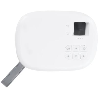 STRONG projektor N1/ LCD/ HD (1280x720)/ 120 ANSI lm/ USB 2.0/ HDMI/ microSD/ Repro/ bílo-šedý