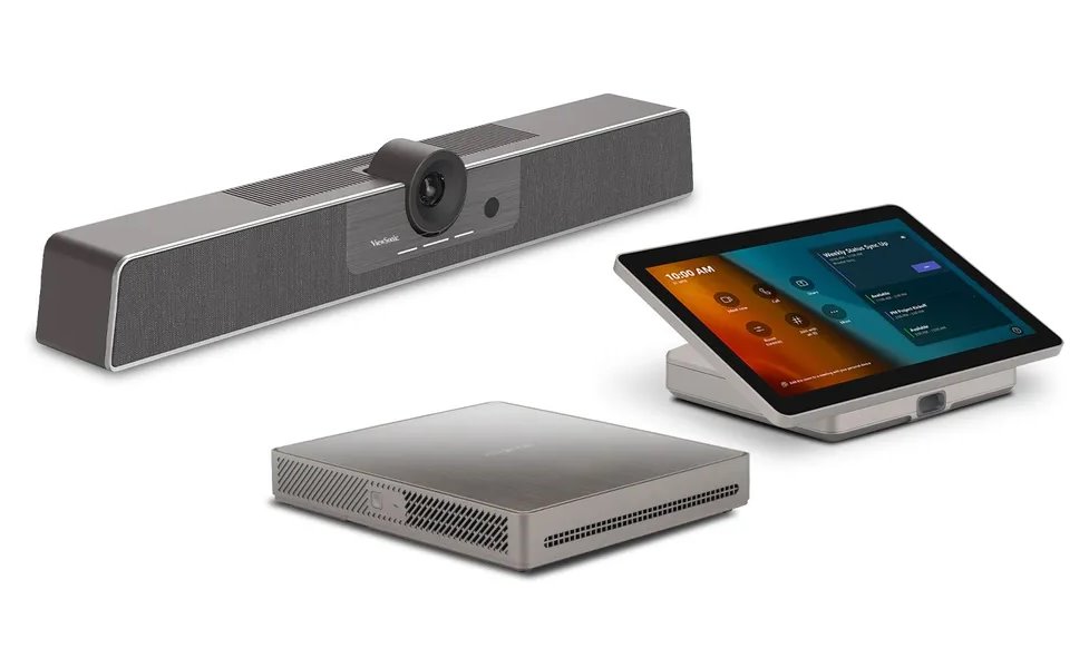 Viewsonic TRS10-UB TeamJoin kit includes MPC310-W31-TU with Windows 11 IoT Enterprise OS, MRC1010-TN and UMB202.