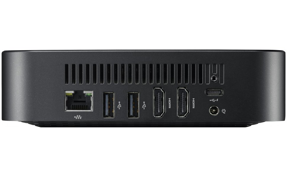 Viewsonic Chromebox, Intel Celeron 5205U, Chrome OS, 64GB ROM/8GB RAM,HDMI-out x2, uSD card x1,RJ45 x1, USB black