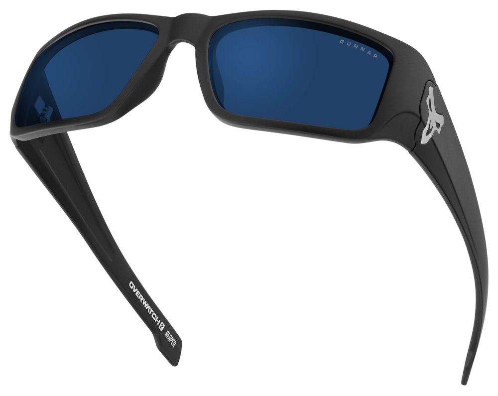 GUNNAR kancelářske/herní brýle OVERWATCH REAPER/Black ash  * sluneční  skla  * BLF 90 * Neutral focus