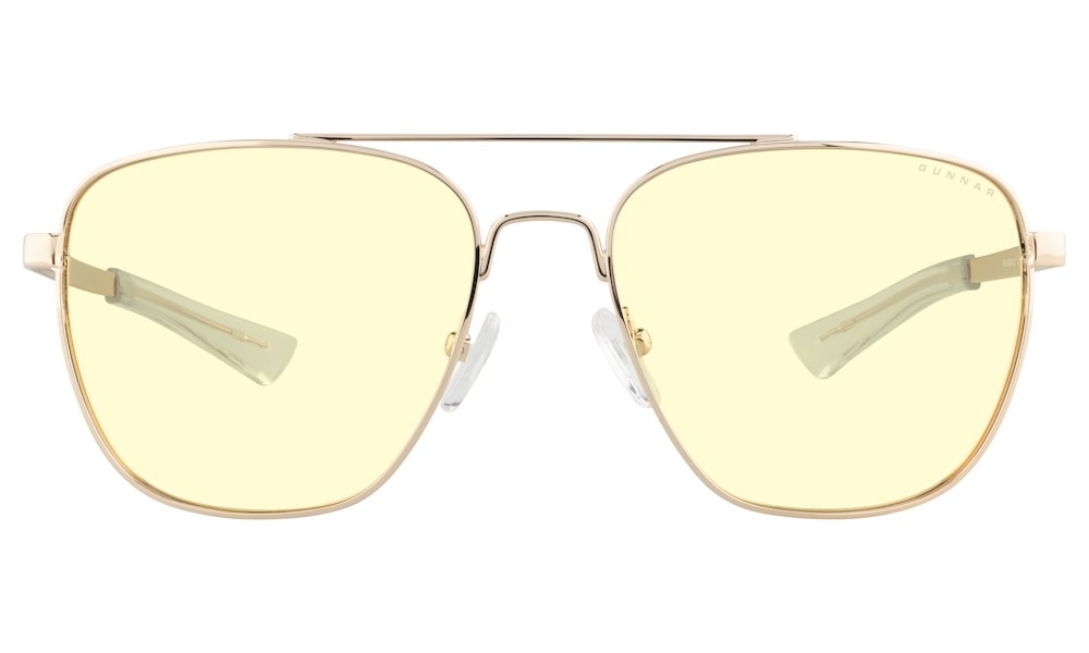 GUNNAR kancelářske/herní brýle  MUSTANG GOLD jantarová skla  BLF 65 GUNNAR focus