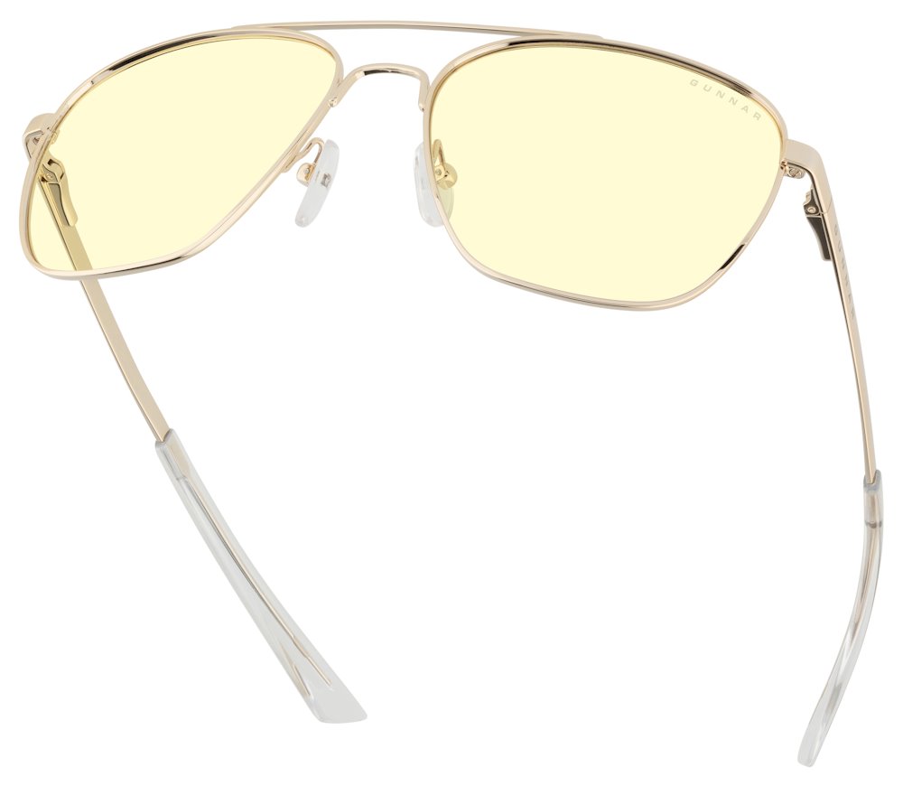 GUNNAR kancelářske/herní brýle  MUSTANG GOLD jantarová skla  BLF 65 GUNNAR focus