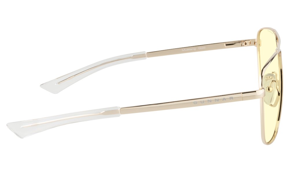 GUNNAR kancelářske/herní brýle  MUSTANG GOLD jantarová skla  BLF 65 GUNNAR focus