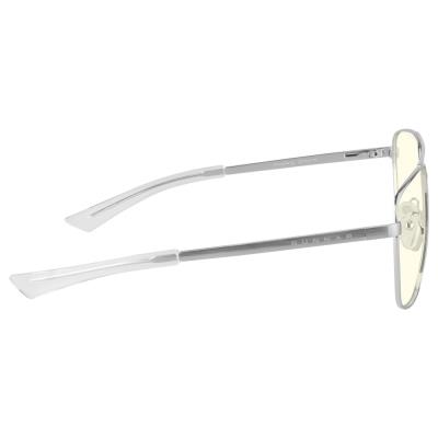 GUNNAR kancelářske/herní brýle  MUSTANG CHROME čirá skla BLF 35 GUNNAR focus