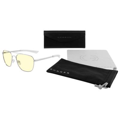 GUNNAR kancelářske/herní brýle  MUSTANG CHROME jantarová skla  BLF 65 GUNNAR focus