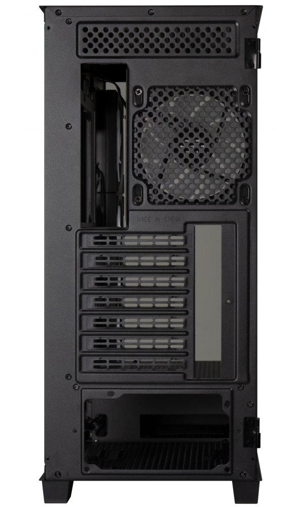 BitFenix skříň CETO / ATX / 4x 120mm ARGB fan / 2x USB 3.0 / USB-C / tvrzené sklo / černá