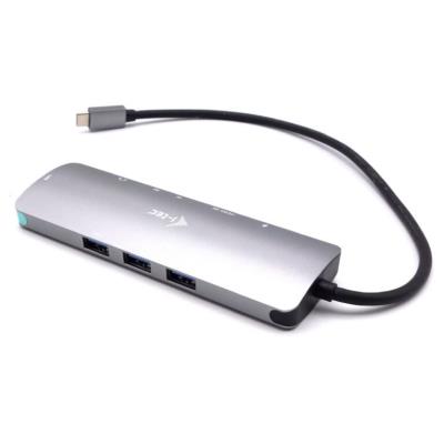 i-tec dokovací stanice USB-C Metal Nano 4K HDMI LAN, Power Delivery 100 W + nabíječka 100W