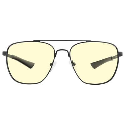 GUNNAR kancelářske/herní brýle  MUSTANG ONYX jantarová skla  BLF 65 GUNNAR focus